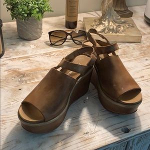 Antelope Wedges size 37. Worn 2x